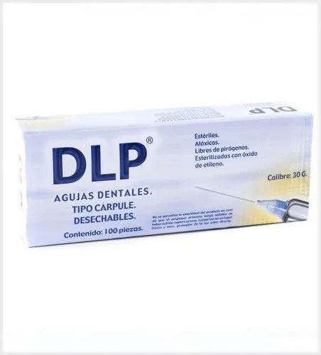 AGUJA DENTAL 30G CORTA
